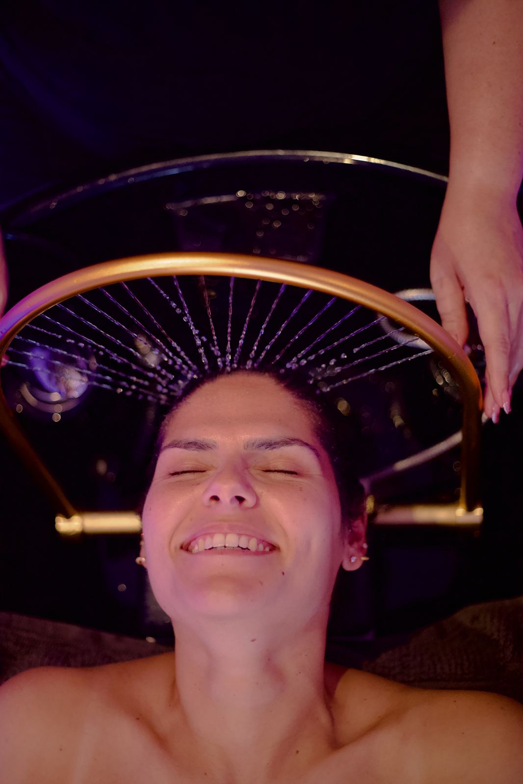 Japanese Head Spa hair treatment process